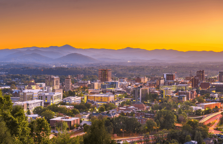 Asheville North Carolina where to go for Memorial Day weekend
