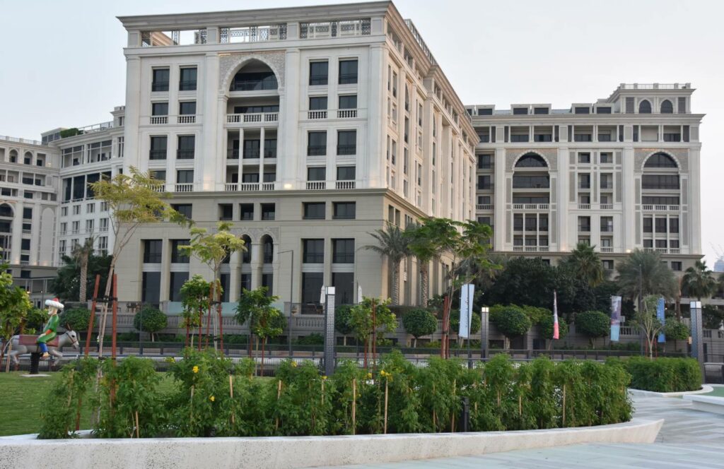 Palazzo Versace palatial luxury honeymoon hotel in Dubai