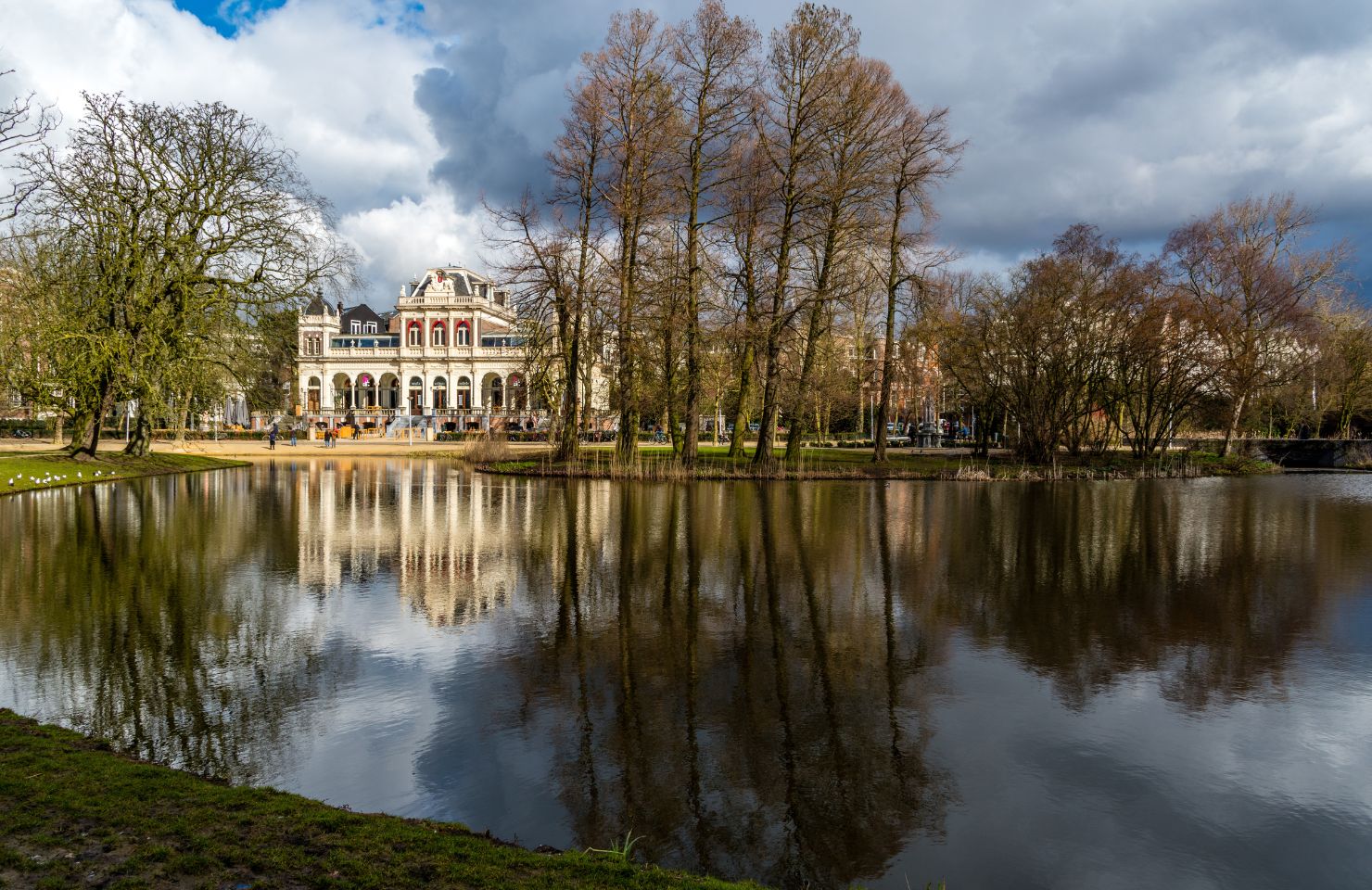 vondelpark Amsterdam en hiver