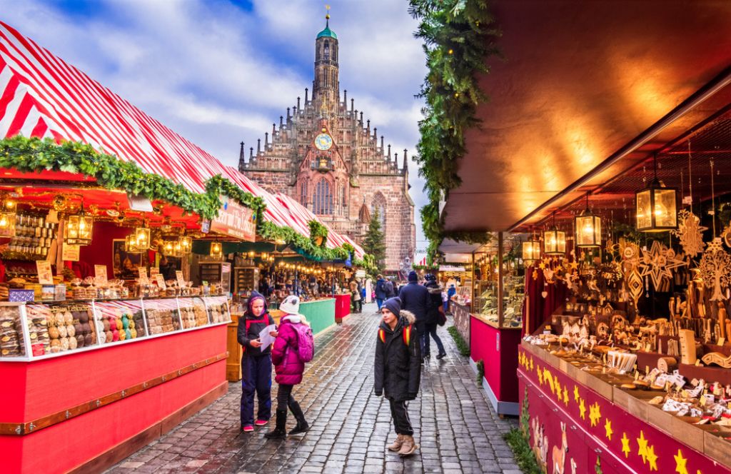 Le marché de Noël en Allemagne à Nuremberg