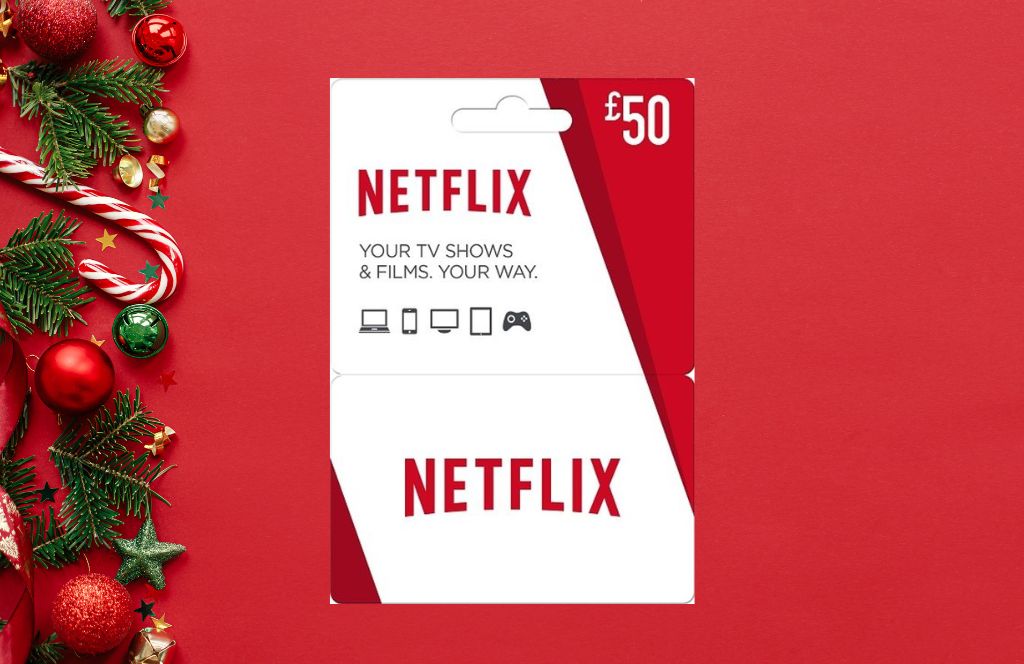 netflix is one of the best christmas gift cards in the UK 2025
