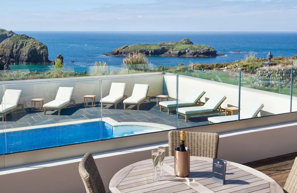 one of the most romantic hotels in the UK is the Mullion Cove Hotel & Spa