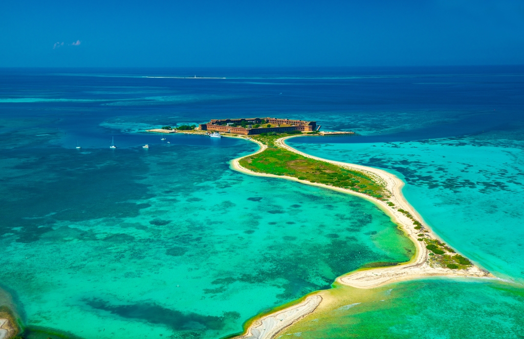 Dry Tortugas National Park best beaches in the keys