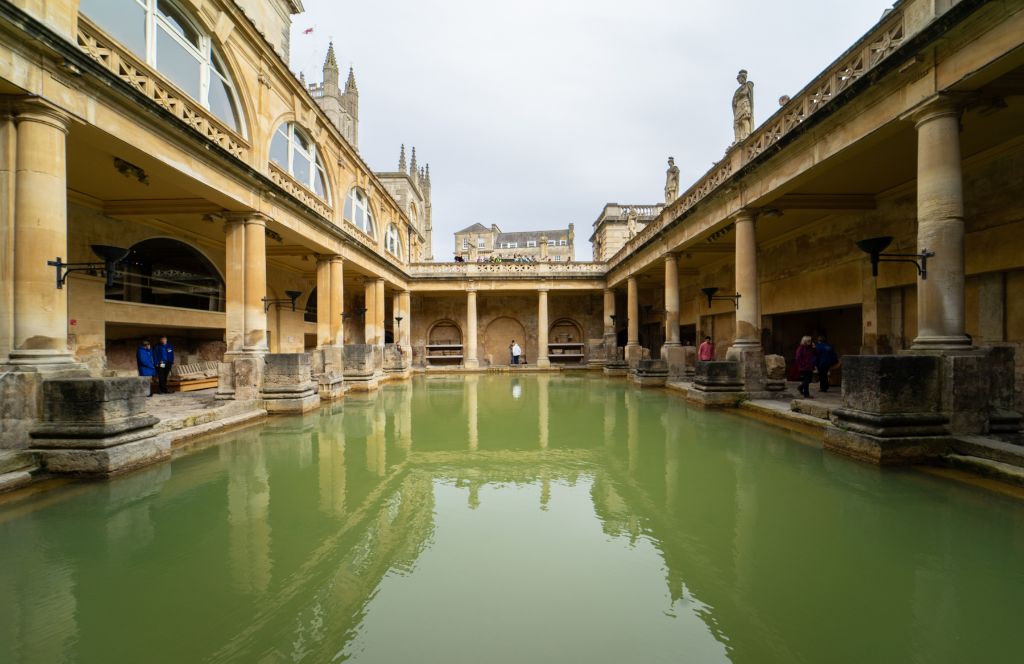 the roman baths are one of the best historical sites in the UK