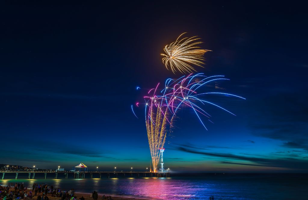 brighton new year fireworks