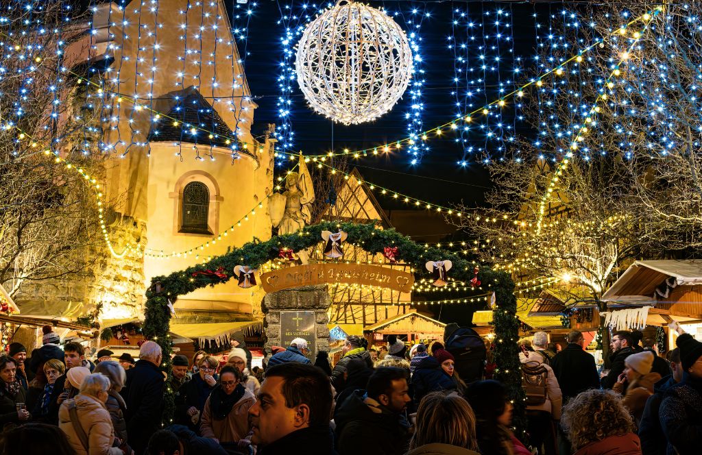 eguisheim christmas market is one of the best christmas markets in france