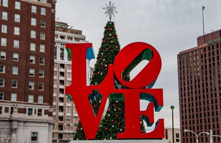 Love sign in Philadelphia