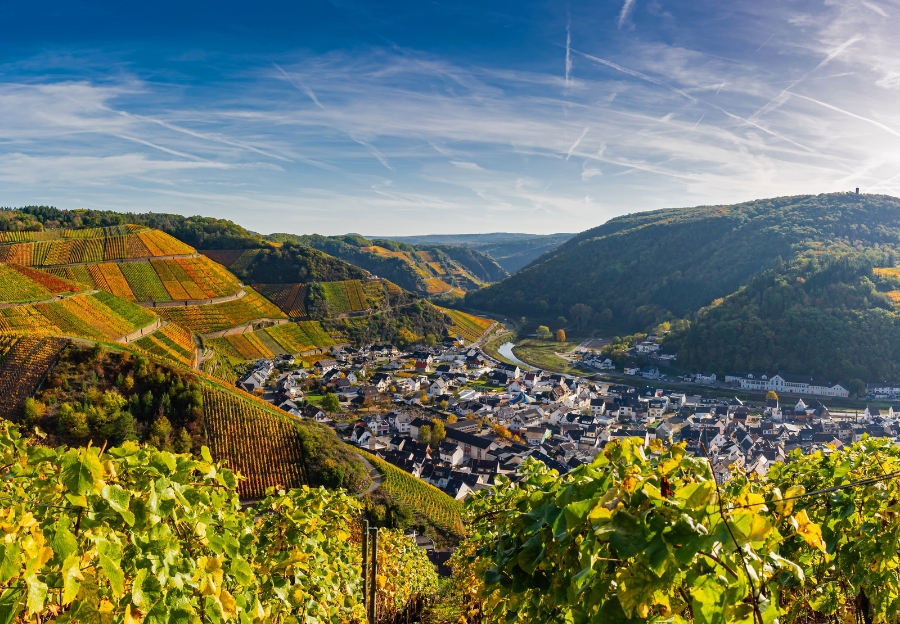 Das Ahrtal ist ein tolles Ziel für einen Urlaub im Oktober in Deutschland