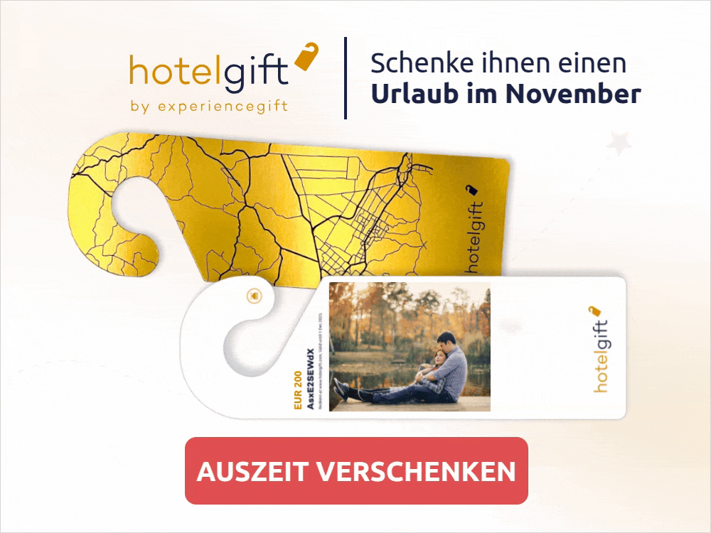 Ein Hotelgutschein von Hotelgift