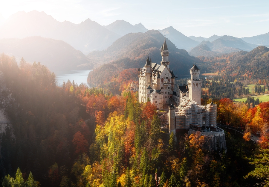 Schloss Schwanstein im November