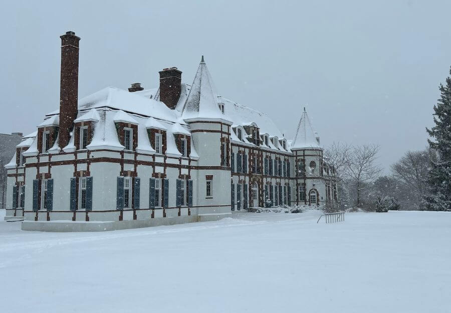 Middlebury in the snow