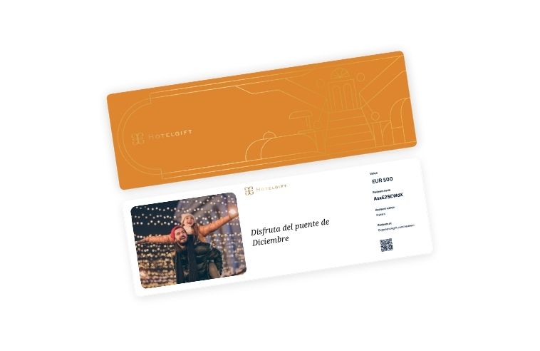 Vale regalo hotelgift para el puente de diciembre en España