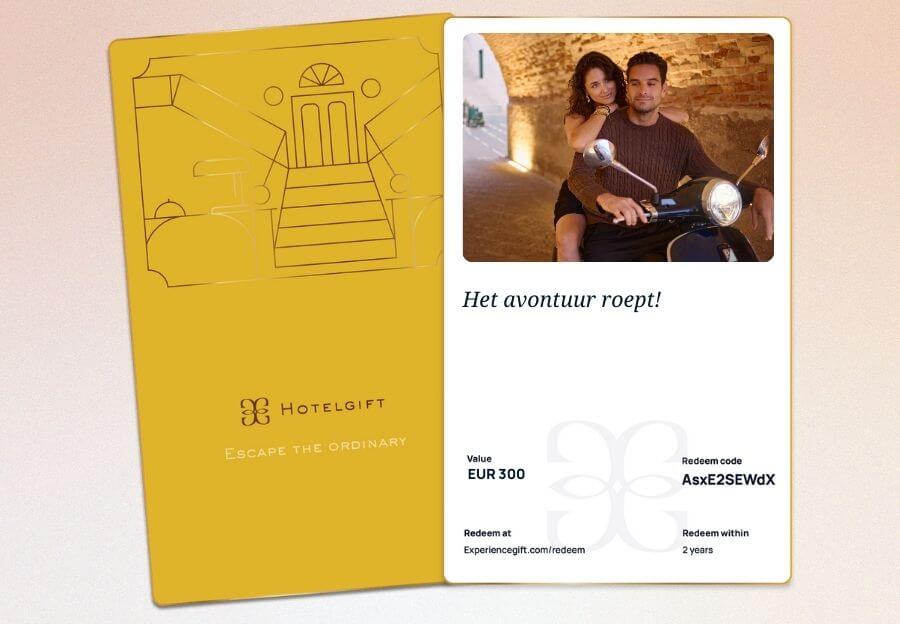Hoe wordt Hotelgift geleverd?