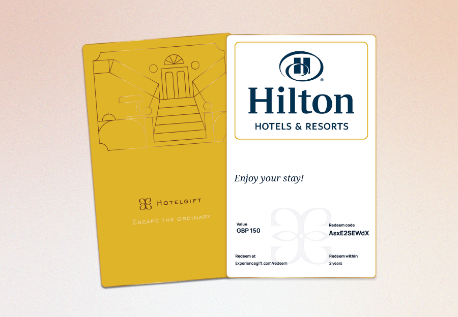 Digital gift card via email