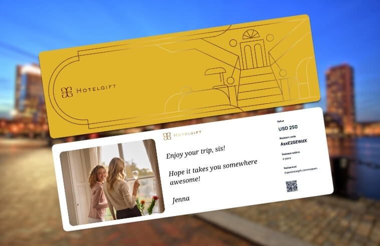 Hotelgift gift card for the best places to visit in March USA