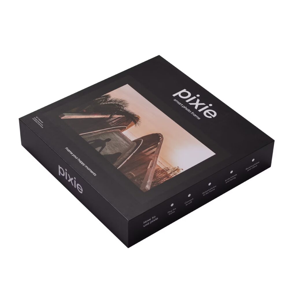 Marco digital Pixie para regalar en una jubilación