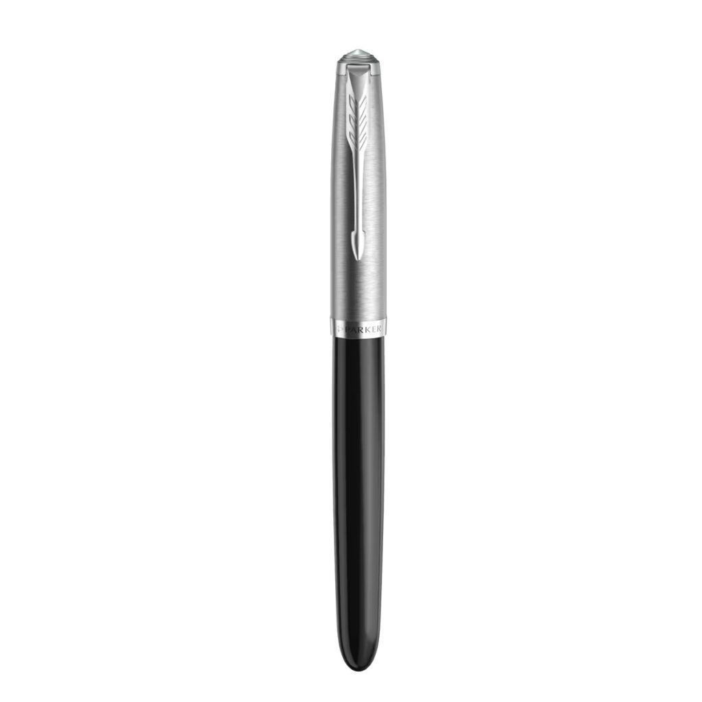 Pluma Parker 51 Negro Acero CT como regalo de jubilación premium