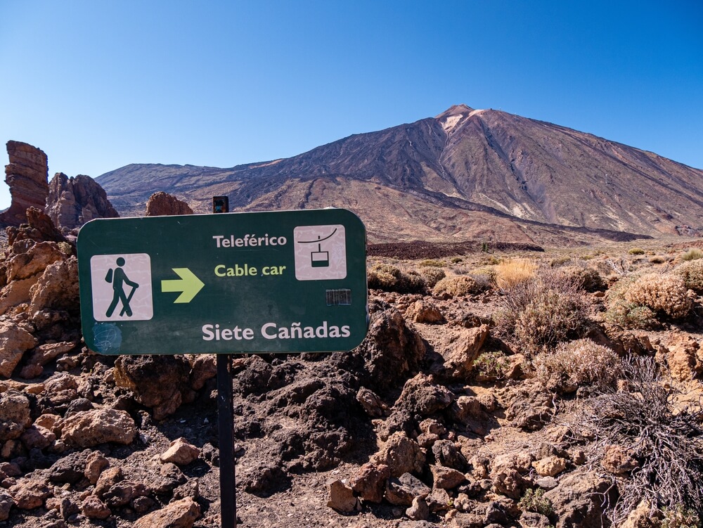 Rutas de senderismo en el Teide