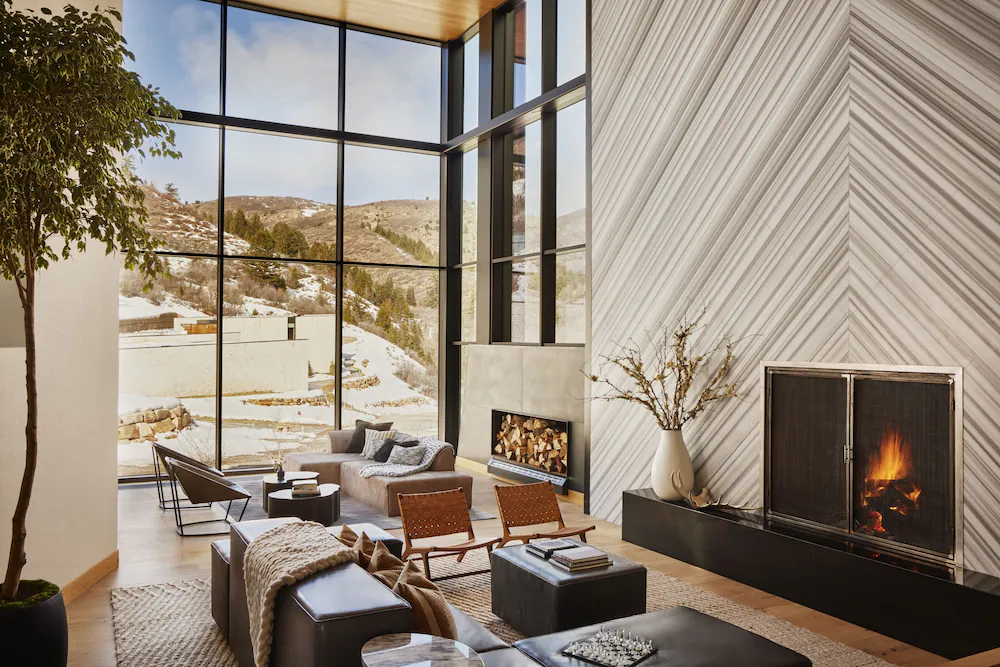 The Lodge at Blue Sky in Utah, luxury ranch resort with mountain views in the Wasatch Range