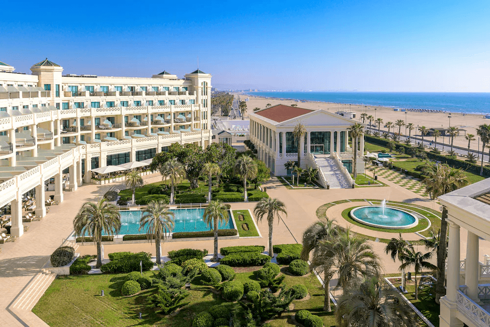 Hotel balneario de lujo en Valencia junto al mar