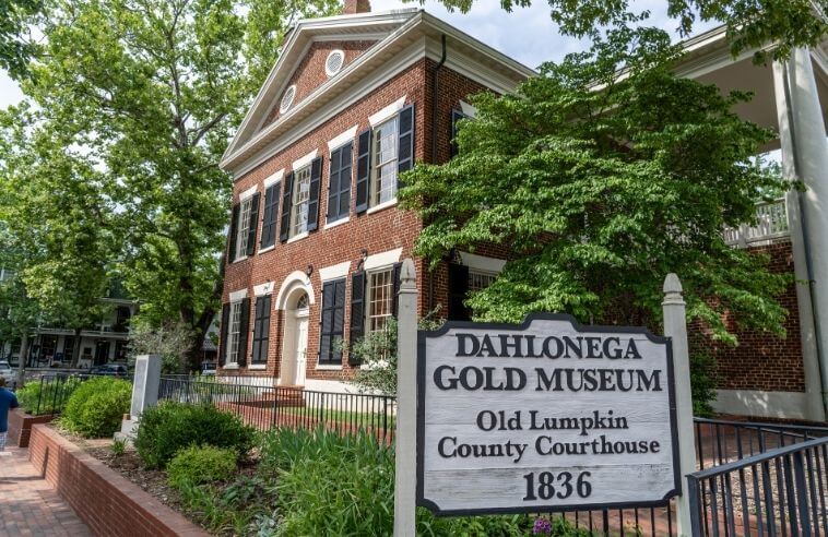 Gold museum in Dahlonega