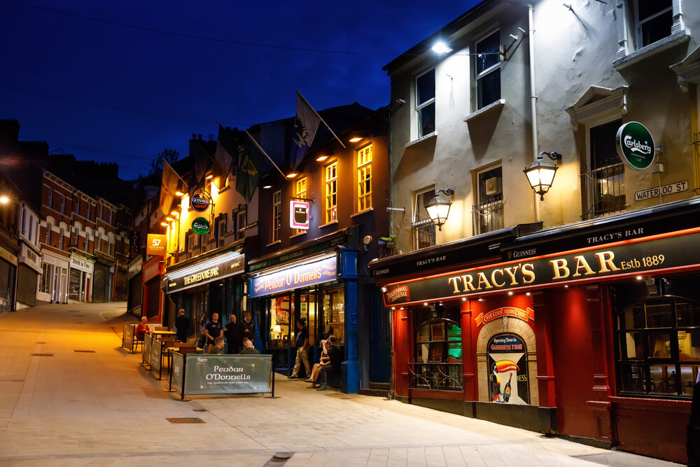 Derry, Northern Ireland in summer