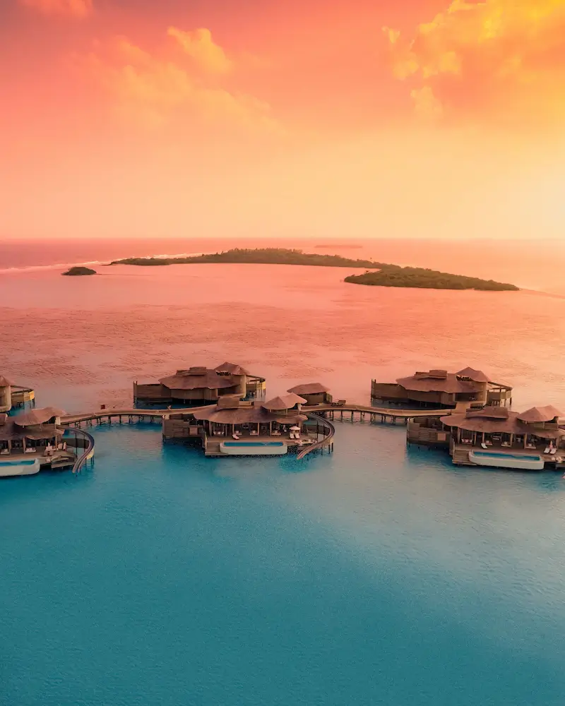 When you stay at Soneva Jani in Medhufaru, you'll be on the beach and within the vicinity of Grand Friday Mosque and Randheli Arrival Jetty. This beach resort is within the region of Kuredu Beach.