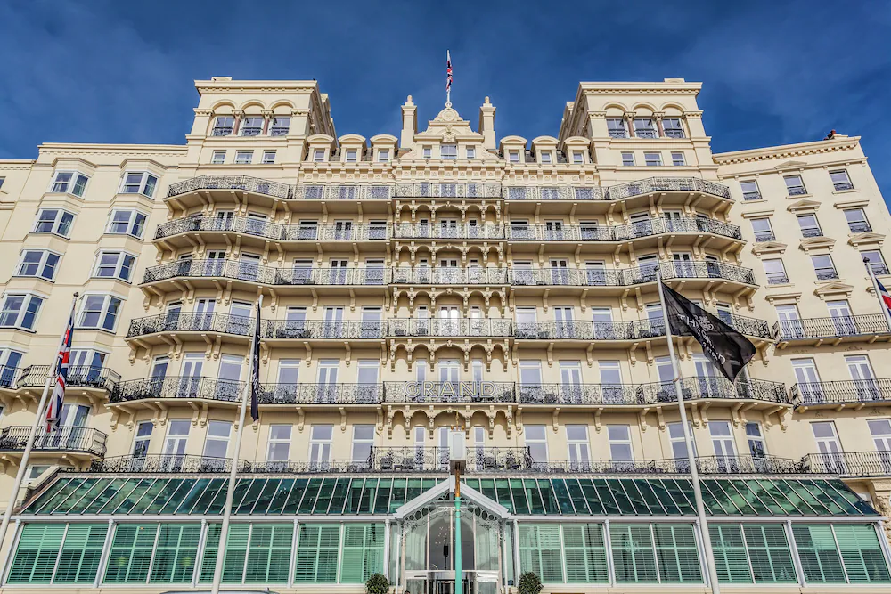 The Grand Brighton, Victorian seafront hotel with sea views