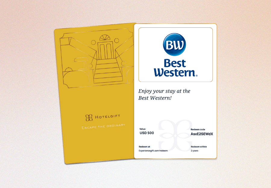 Digital gift card via email