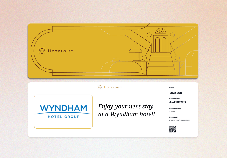 Physical gift card by mail