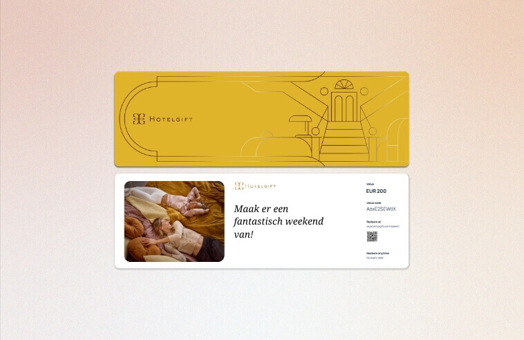Cadeaubon Hotelgift weekend weg